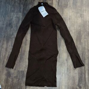 ZARA TURTLENECK SWEATER DRESS